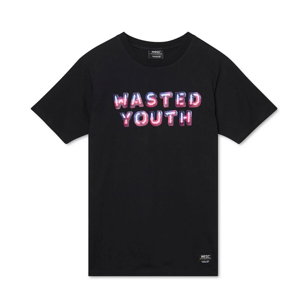 商品WeSC|WeSC Men's Max 'Wasted Youth' Graphic T-Shirt,价格¥306,第1张图片