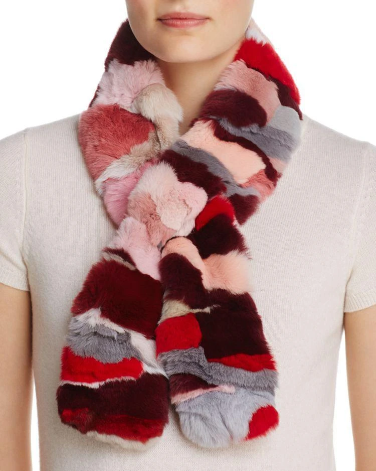 商品Giorgio Salvini|Barcello Rabbit Fur Scarf - 100% Exclusive,价格¥509,第1张图片