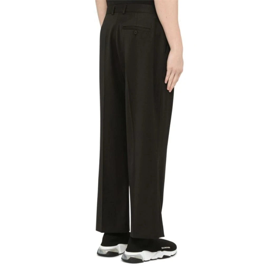 商品Balenciaga|Balenciaga Logo Wool Pants,价格¥4464,第3张图片详细描述