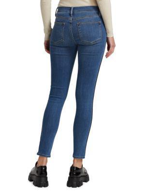 商品FRAME|Le High Piped Skinny Jeans,价格¥488,第4张图片详细描述