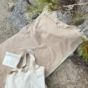 商品in homeware|ïn home Recycled and Organic Cotton Bath and Beach Towel - 70 x 140,价格¥65,第2张图片详细描述