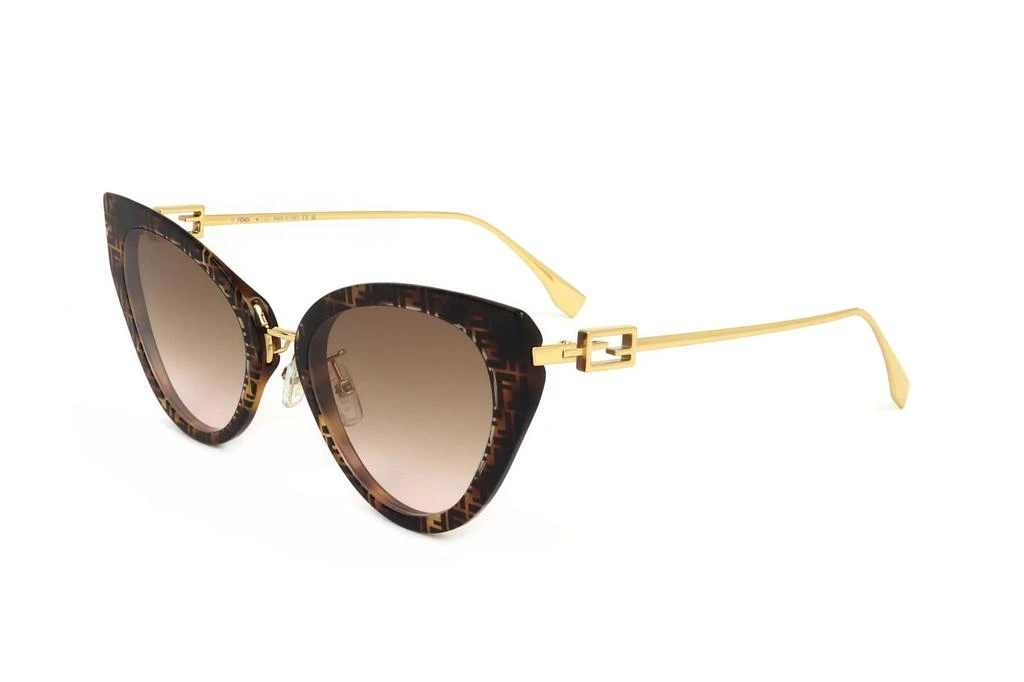 商品Fendi|Fendi Eyewear Cat-Eye Frame Sunglasses,价格¥1275,第2张图片详细描述