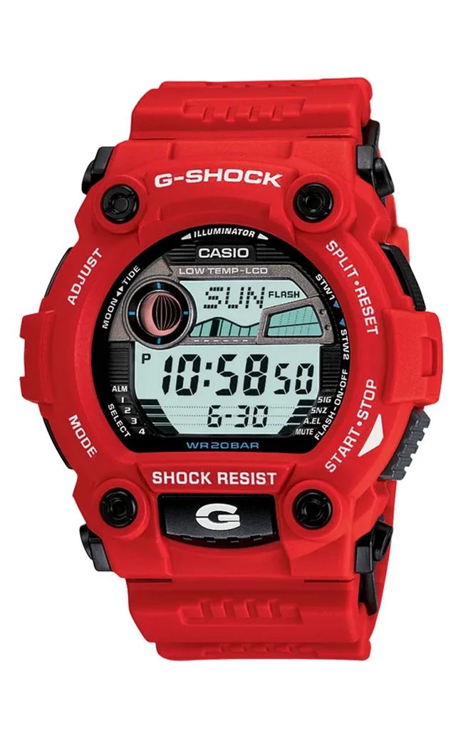 商品G-Shock|G-7900A-4 Watch - Red,价格¥739,第1张图片