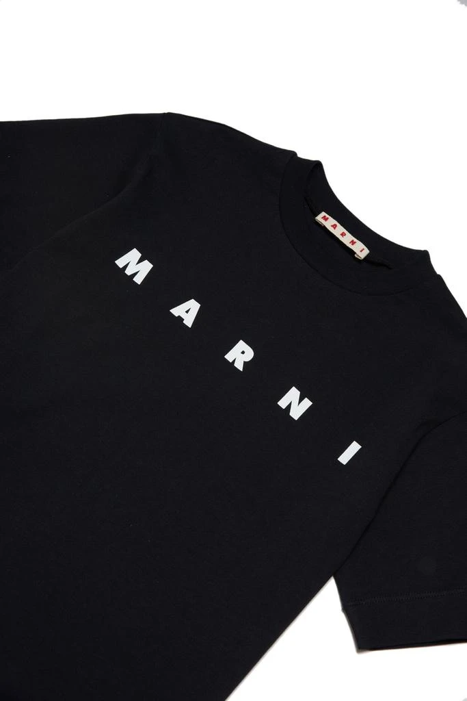 商品Marni|Mt135u T-shirt  Jersey T-shirt With Logo,价格¥760,第3张图片详细描述