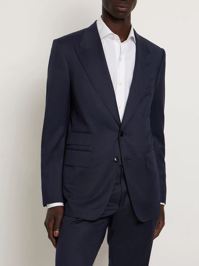 商品Tom Ford|Shelton Micro Pin Point Suit,价格¥36703,第2张图片详细描述