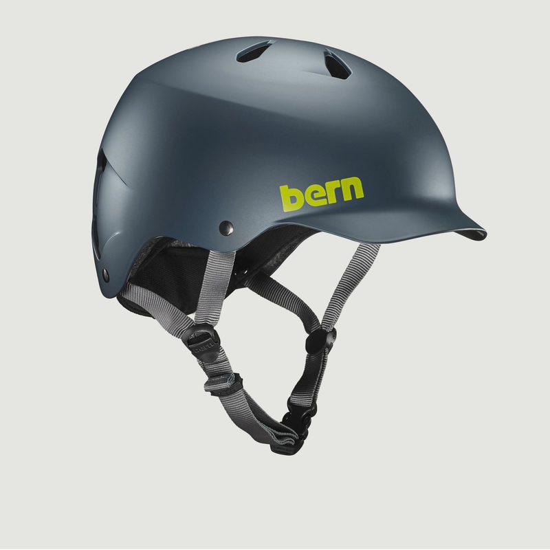 Watts EPS Matte Muted Teal Bike Helmet Duck blue Bern商品第1张图片规格展示