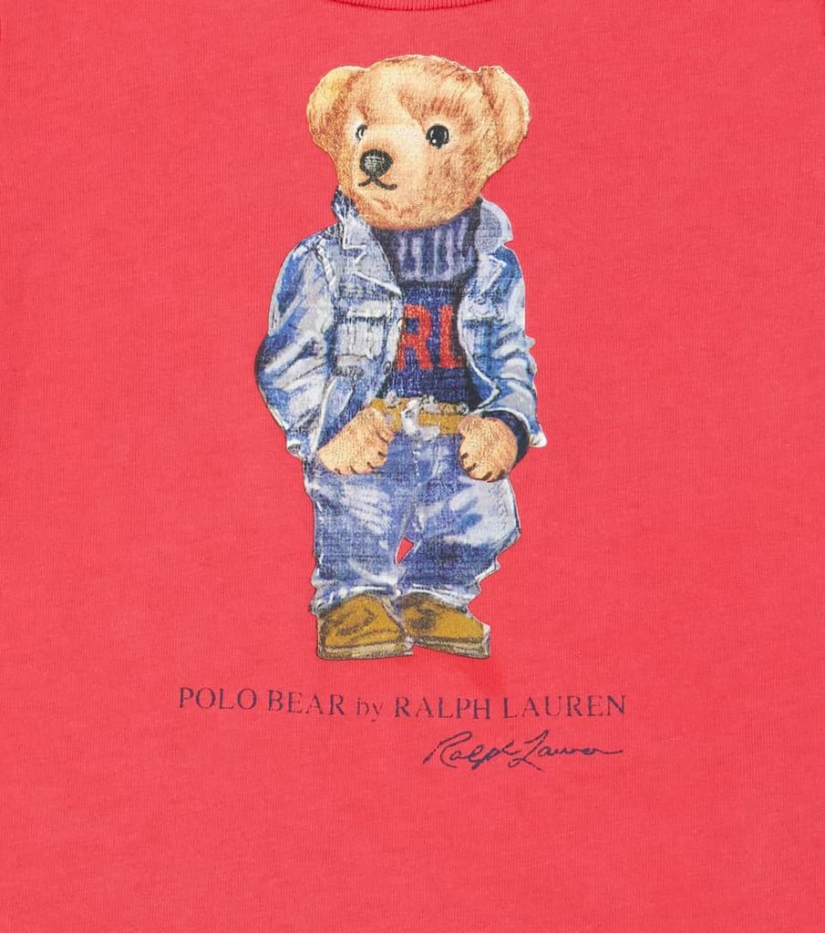 商品Ralph Lauren|Baby Polo Bear cotton T-shirt,价格¥234,第3张图片详细描述