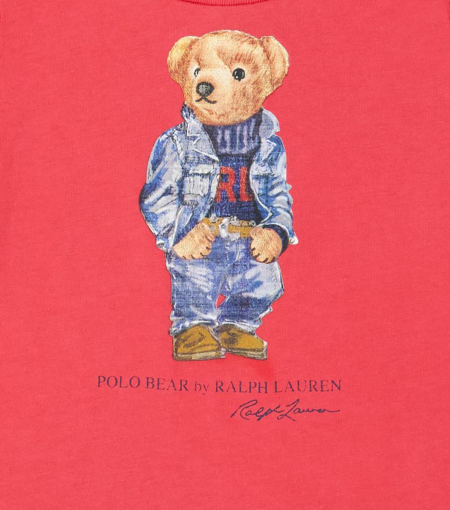 商品Ralph Lauren|Baby Polo Bear cotton T-shirt,价格¥205,第5张图片详细描述