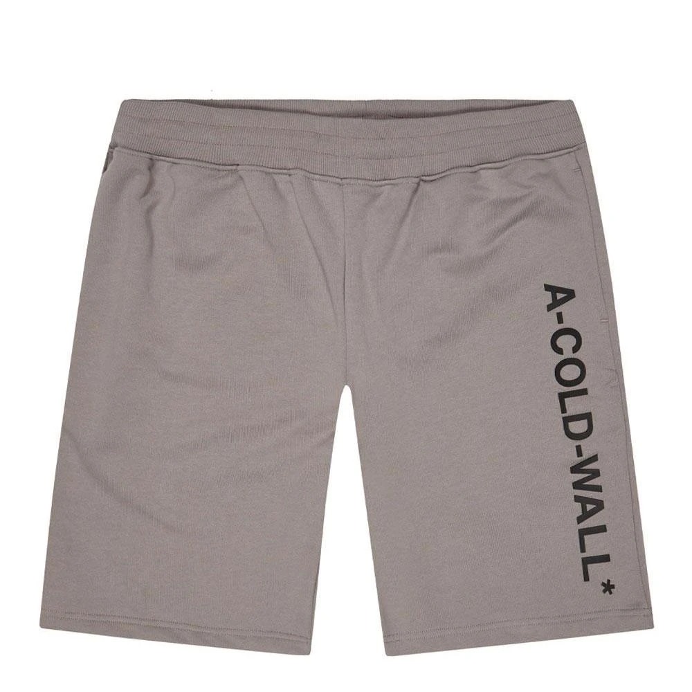 商品A-COLD-WALL*|A-Cold-Wall Logo Sweat Shorts - Grey,价格¥530,第1张图片