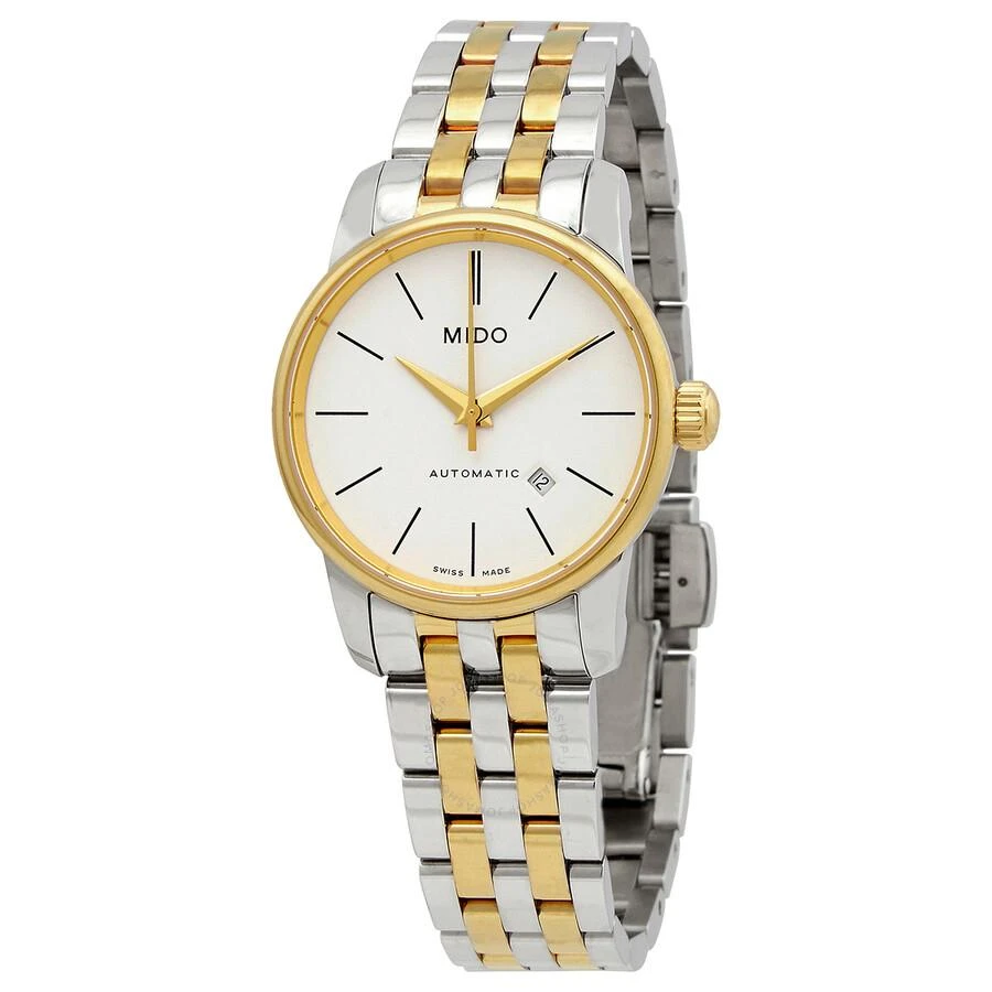 商品MIDO|Baroncelli Automatic Silver Dial Two-tone Ladies Watch M76009761,价格¥3009,第1张图片
