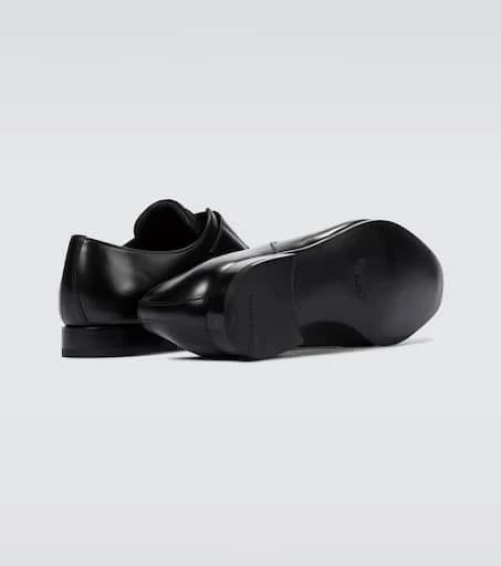 Brushed leather Derby shoes 商品