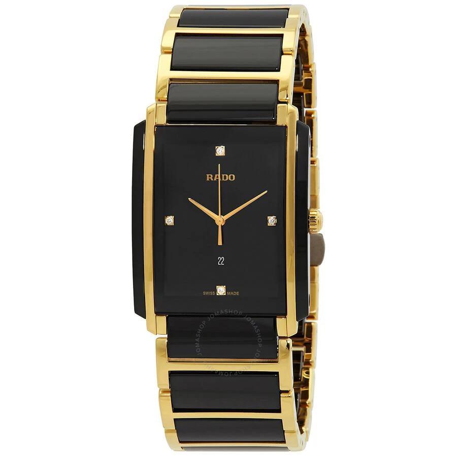 商品Rado|Integral Jubile Black Dial Unisex Watch R20204712,价格¥14037,第1张图片