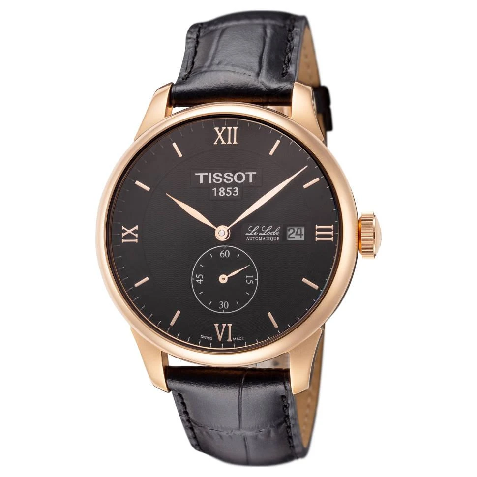 商品Tissot|T-Classic系列男士机械腕表 39.3mm T0064283605801,价格¥2693,第1张图片