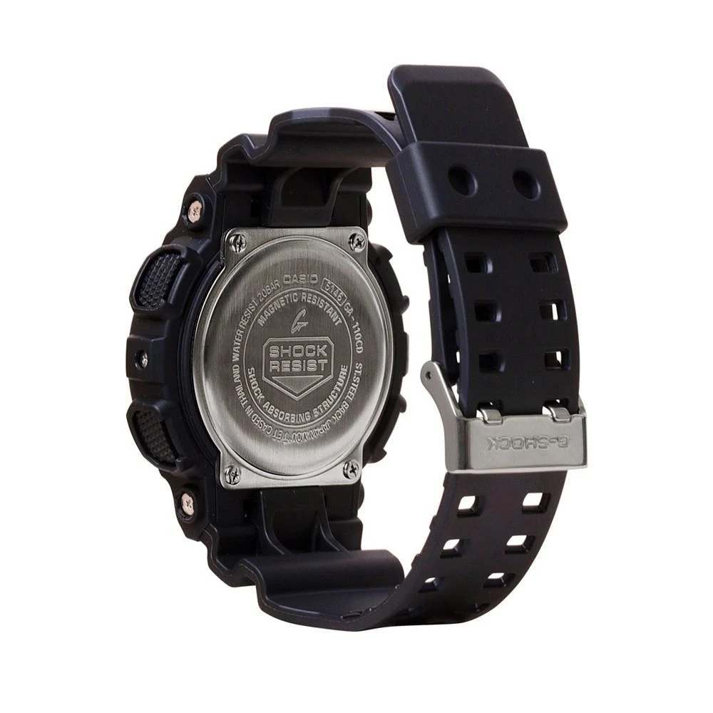 商品G-Shock|Men's Analog Digital Black Resin Watch, 51.2mm, GA110CD-1A9,价格¥972,第3张图片详细描述