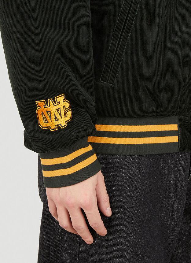 Letterman Jacket in Black商品第5张图片规格展示