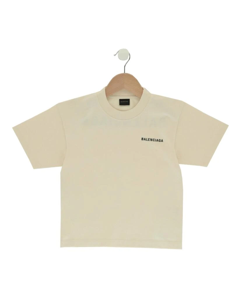 商品Balenciaga|Logo Printed Short Sleeve Shirt,价格¥911,第1张图片