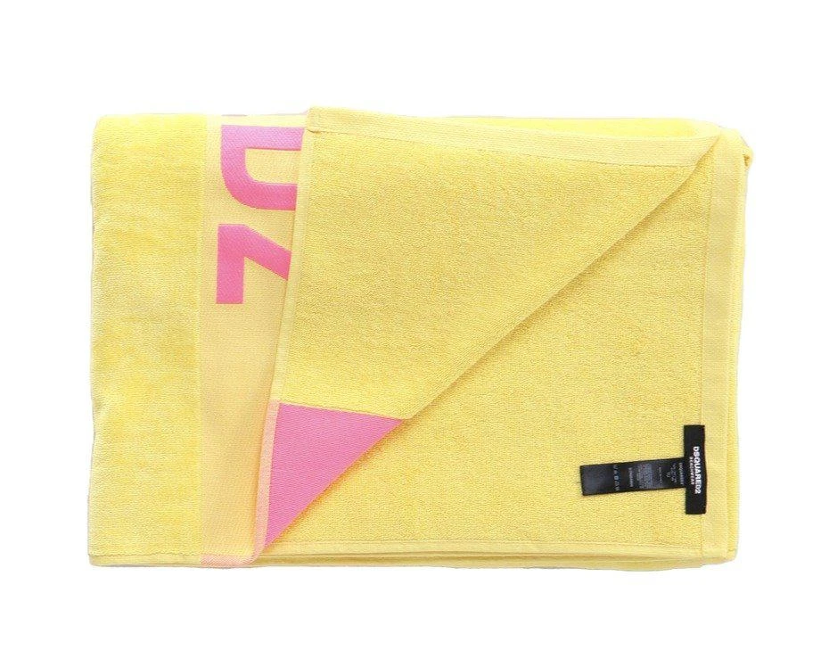 商品DSQUARED2|Dsquared2 Logo-Detailed Bath Towel,价格¥879,第2张图片详细描述