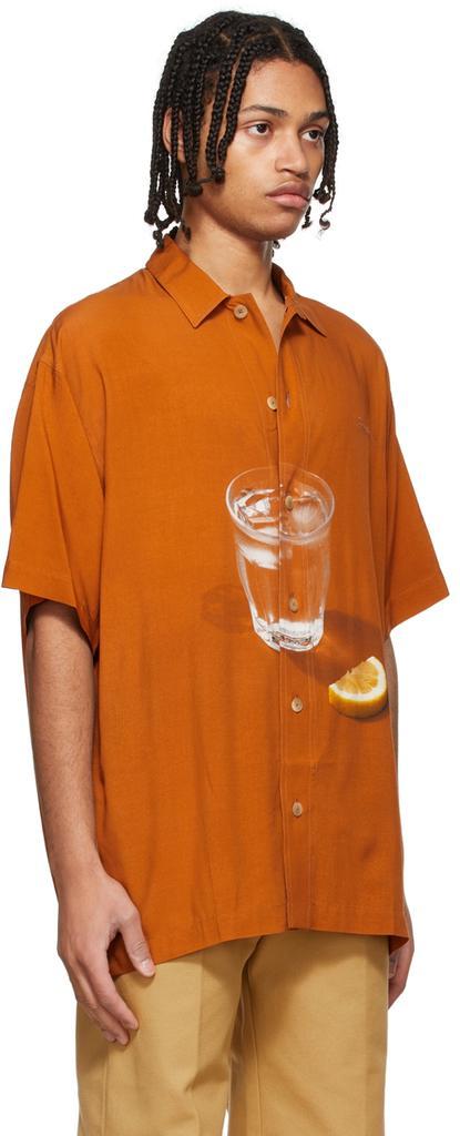 商品Jacquemus|Orange 'La Chemise Moisson' Shirt,价格¥1743,第4张图片详细描述