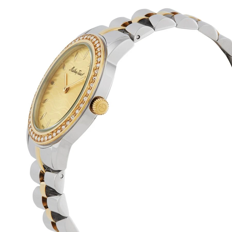 商品Mathey-Tissot|Mathey-Tissot Artemis Quartz Crystal Champagne Dial Ladies Watch D10860BQDI,价格¥1065,第2张图片详细描述