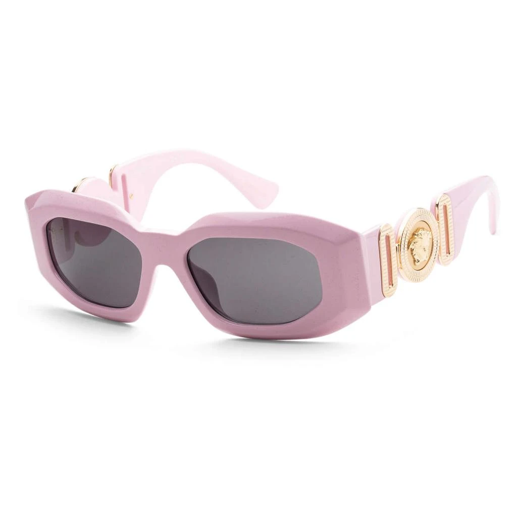 商品Versace|Versace Men's Pink Irregular Sunglasses,价格¥835,第1张图片