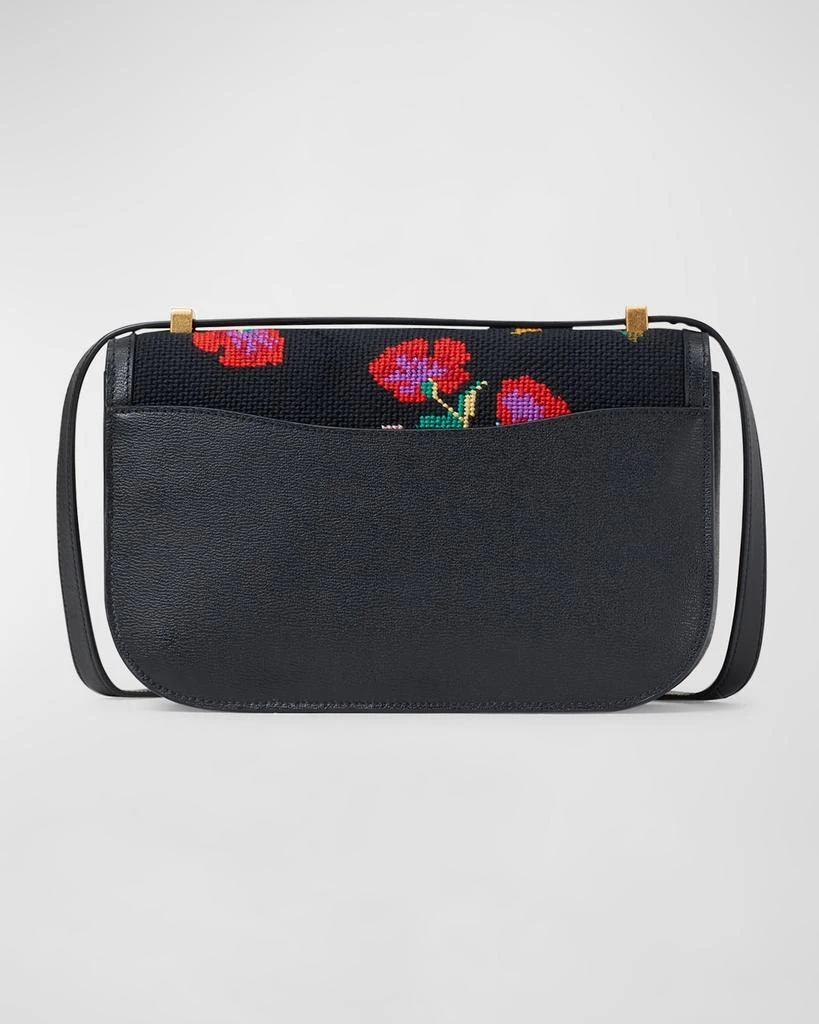 商品Kate Spade|medium flower canvas shoulder bag,价格¥3310,第3张图片详细描述