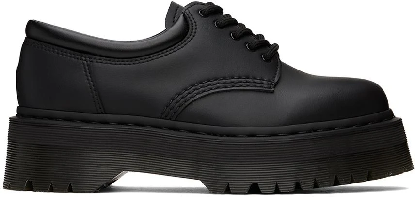 商品Dr. Martens|Black 8053 Quad Mono Derbys,价格¥1317,第1张图片