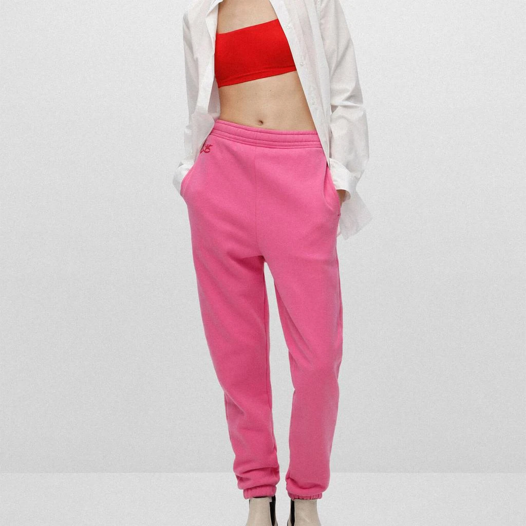 商品Hugo Boss|HUGO Women's Nigia Sweatpants - Dark Pink,价格¥241,第1张图片