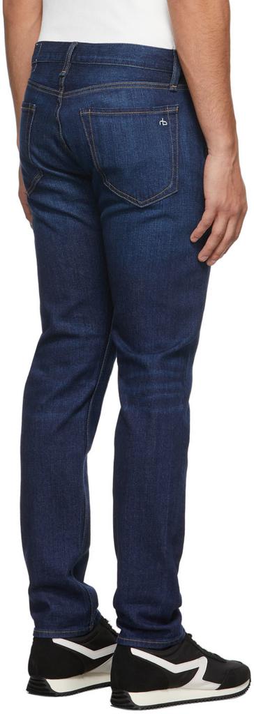 蓝色 Fit 2 牛仔裤商品第3张图片规格展示