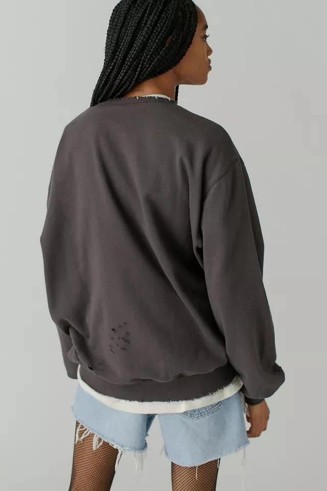 商品BDG|BDG Distressed Crew Neck Sweatshirt,价格¥260,第3张图片详细描述