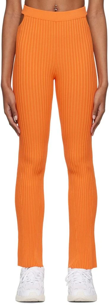 商品Live The Process|Orange Rib Leggings,价格¥641,第1张图片