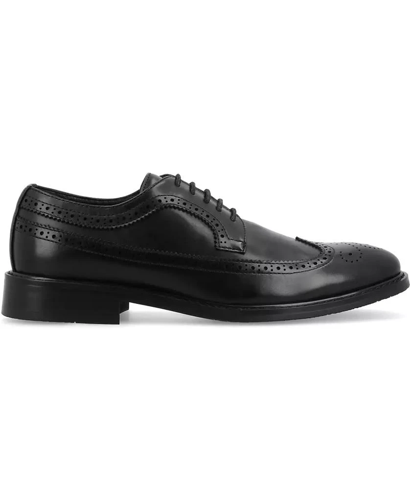 商品Vance Co.|Men's Gordy Tru Comfort Foam Wingtip Lace-Up Dress Shoes,价格¥592,第2张图片详细描述