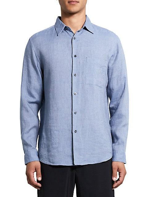 商品Theory|Irving Linen Shirt,价格¥1360,第5张图片详细描述