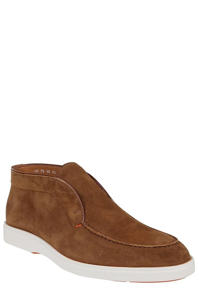 商品Santoni|Santoni Drangon Almond Toe Slip-On Boots,价格¥2496,第2张图片详细描述