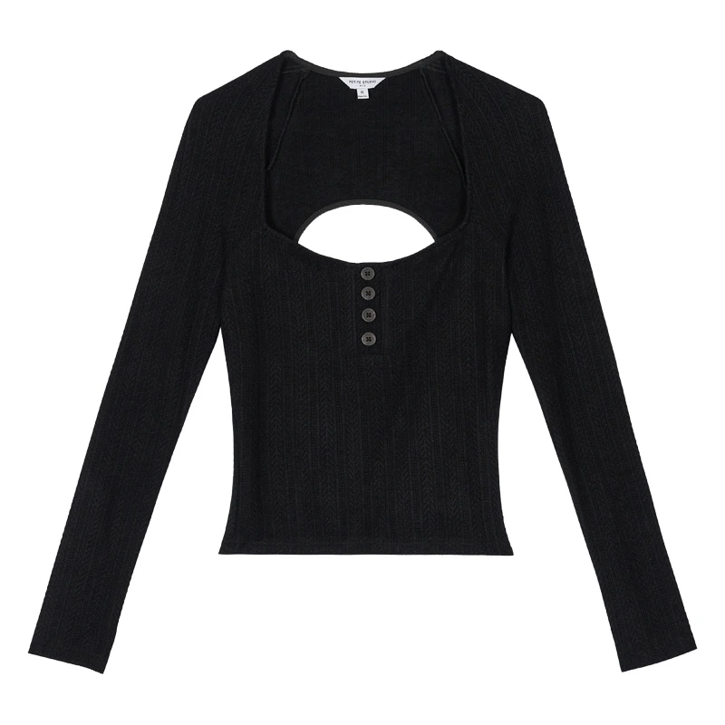 Iris Knit 上衣 - 黑色 | Iris Knit Top - Black �商品