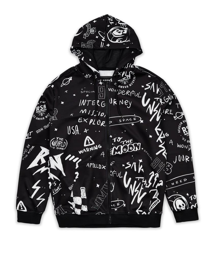 No Regrets Galaxy Hoodie商品第5张图片规格展示