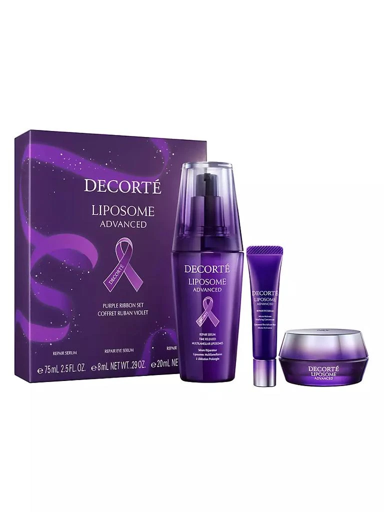 商品DECORTé|Liposome Advanced Purple Ribbon 3-Piece Skin Care Set,价格¥1050,第1张图片