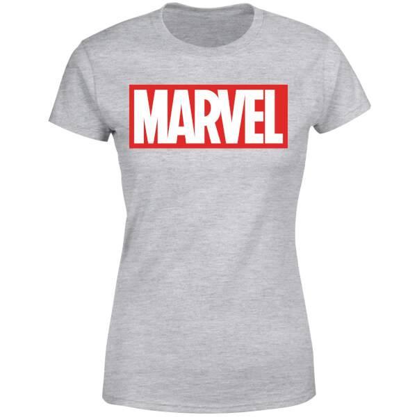 Marvel Logo Women's T-Shirt - Grey商品第1张图片规格展示