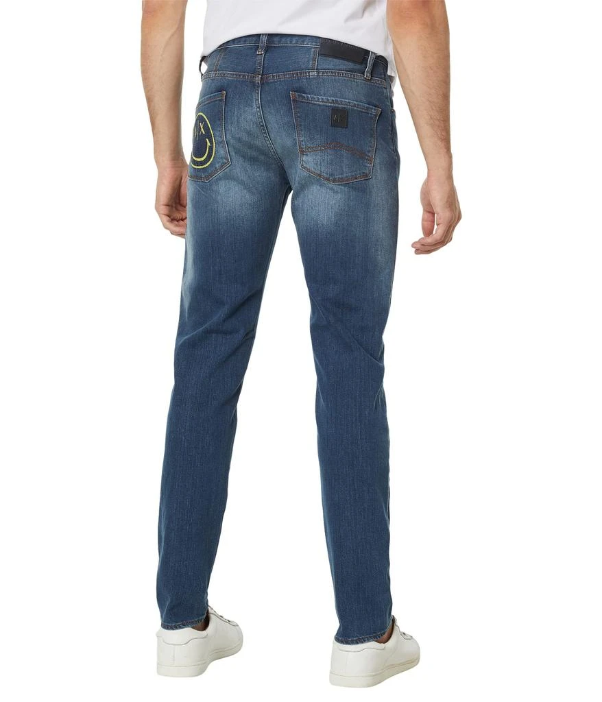 商品Armani Exchange|Smiley Skinny Jeans,价格¥559,第2张图片详细描述