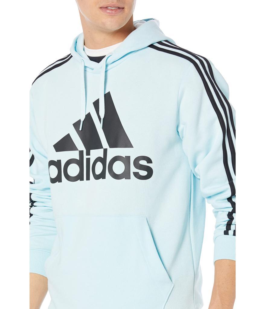 商品Adidas|Essentials Fleece 3-Stripes Pullover Hoodie,价格¥384-¥451,第5张图片详细描述