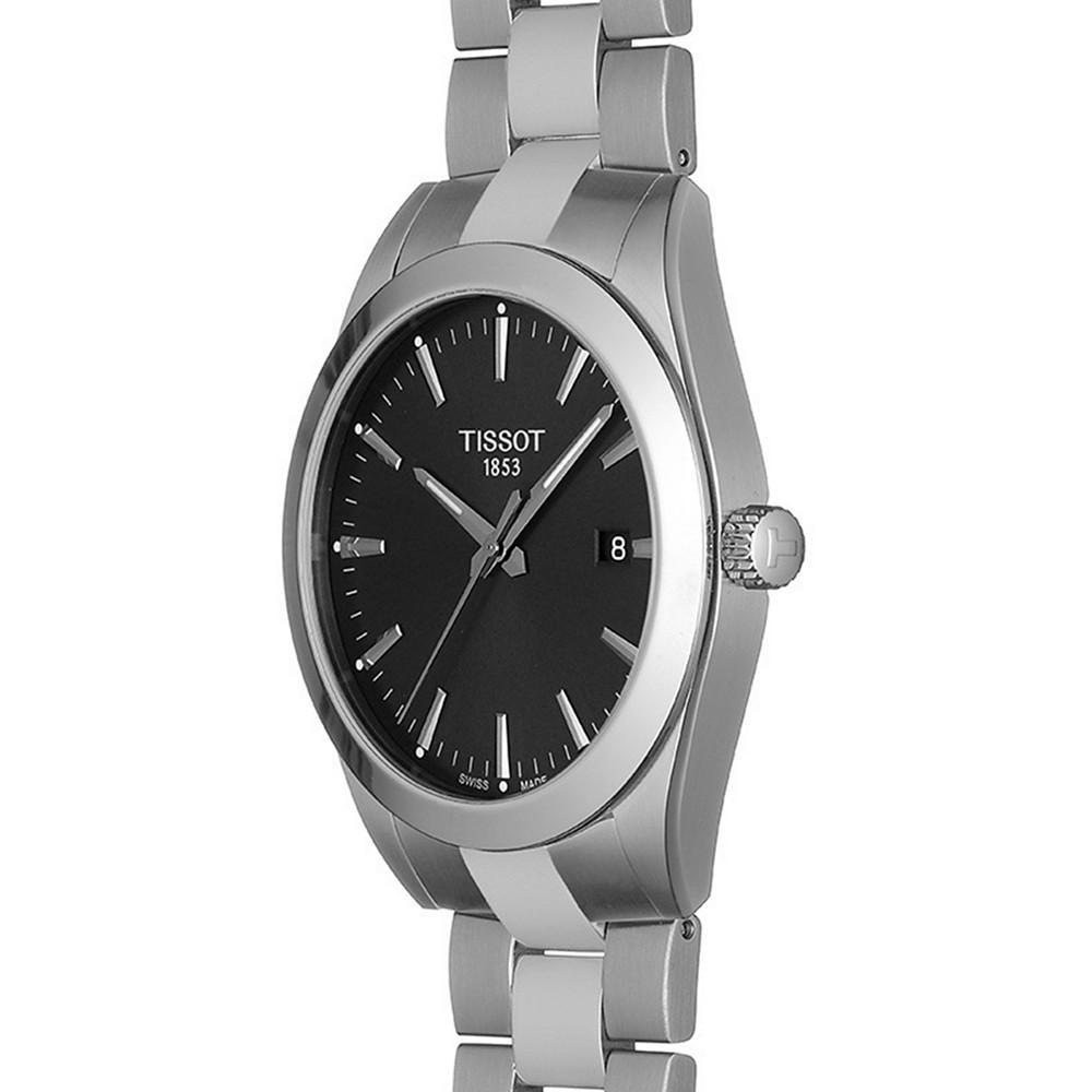 商品Tissot|Men's Swiss T-Classic Gentleman Stainless Steel Bracelet Watch Watch 40mm,价格¥2775,第5张图片详细描述