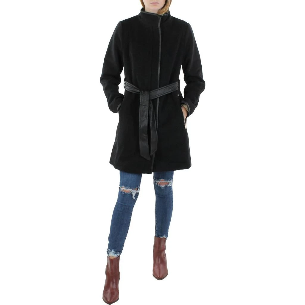商品Vince Camuto|Vince Camuto Womens Petites Warm Short Wool Coat,价格¥419,第2张图片详细描述