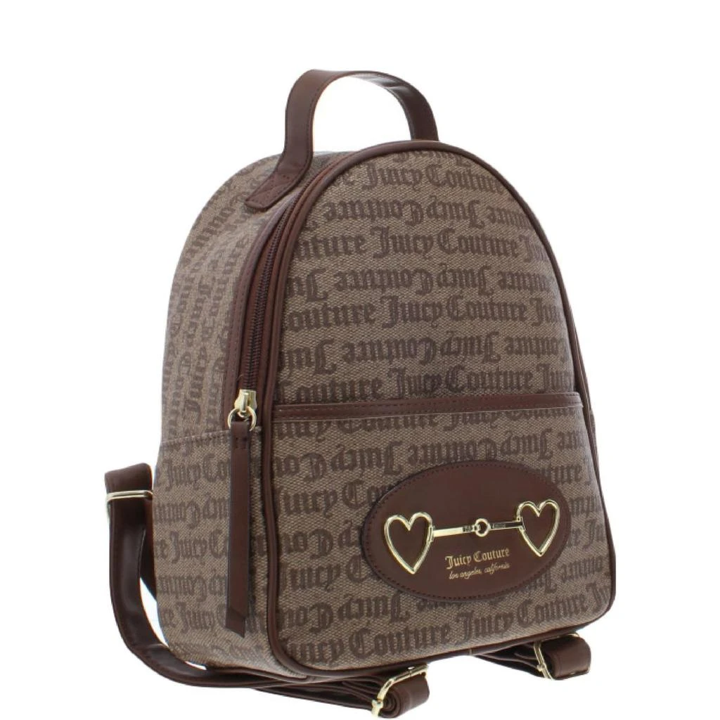 商品Juicy Couture|Juicy Couture Heart to Heart Women's Faux Leather Gothic Print Backpack,价格¥120,第3张图片详细描述