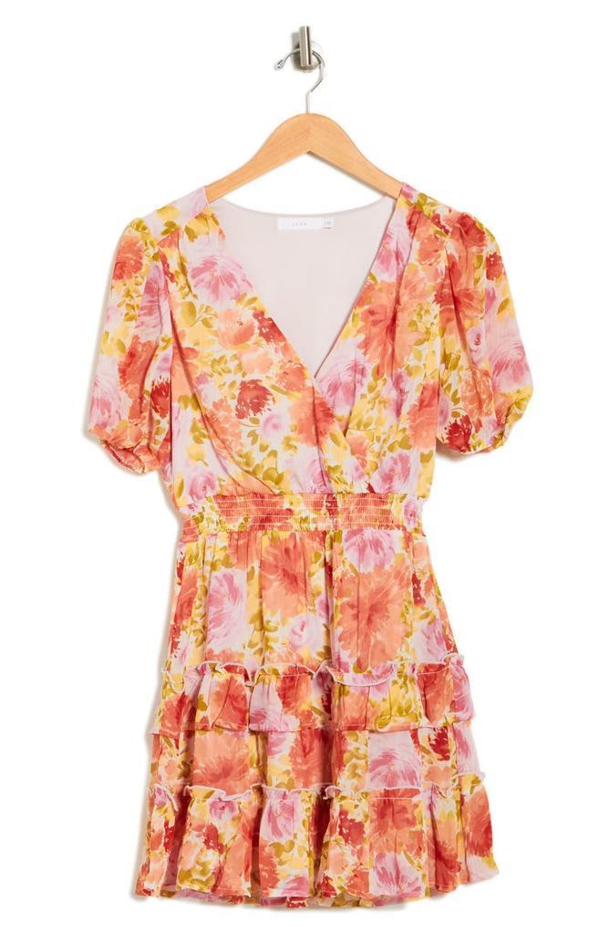 商品Lush|Flutter Sleeve Tiered Ruffle Dress,价格¥298,第5张图片详细描述
