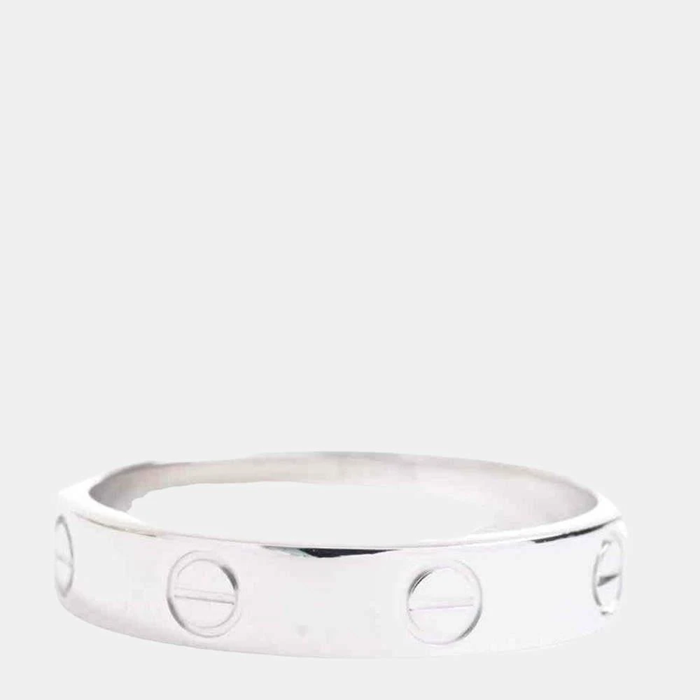 商品[二手商品] Cartier|Cartier Love Wedding Band 18K White Gold Ring EU 57,价格¥5839,第3张图片详细描述