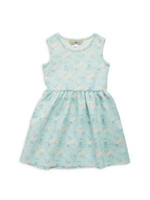商品Purple Rose|Little Girl's 2-Piece Sleeveless Floral-Print Dress & Solid-Hued Jacket Set,价格¥199,第3张图片详细描述