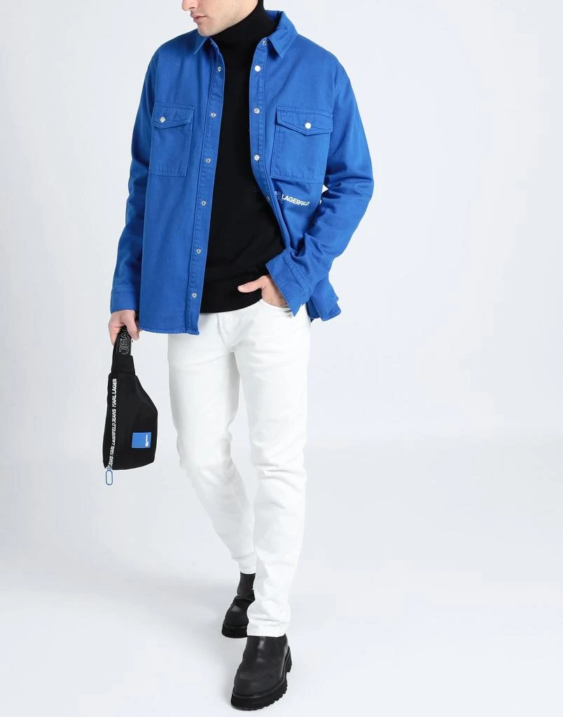 商品KARL LAGERFELD JEANS|Denim shirt,价格¥942,第2张图片详细描述