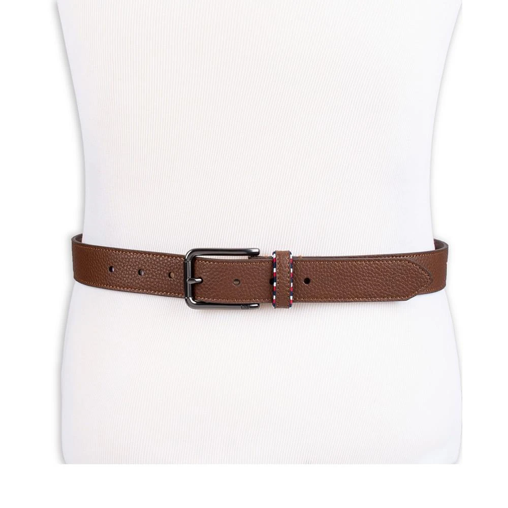 商品Tommy Hilfiger|Men's Loop Harness Tonal Stitch Leather Belt,价格¥160,第5张图片详细描述