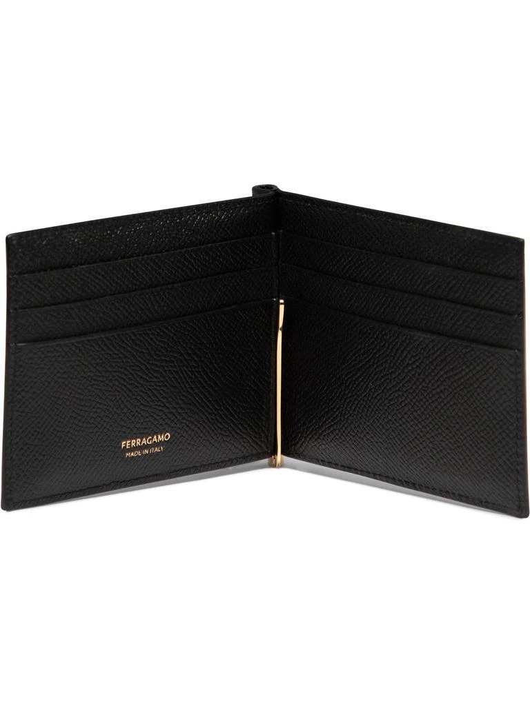 商品Salvatore Ferragamo|Gancini Wallets & Card Holders Black,价格¥1889,第5张图片详细描述