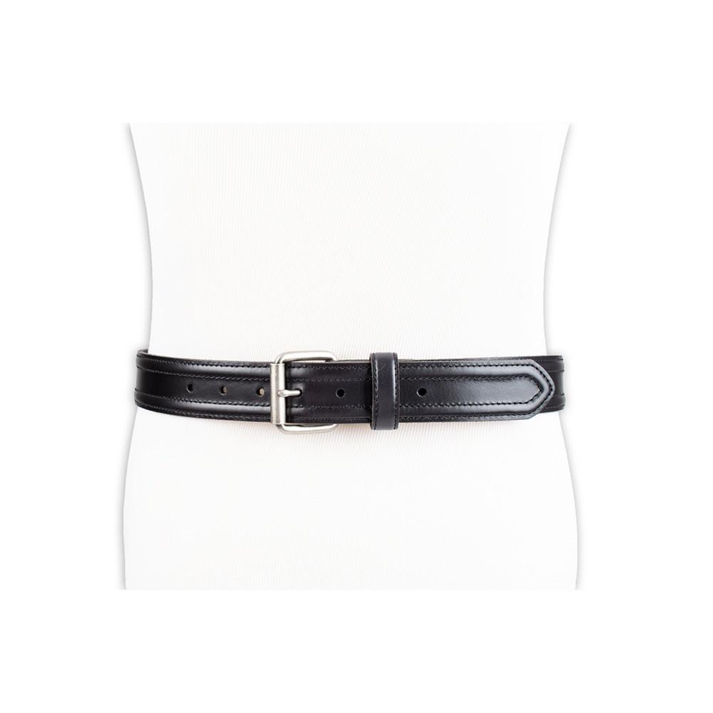 Men's Trapunto Detail Leather Workwear Belt商品第5张图片规格展示