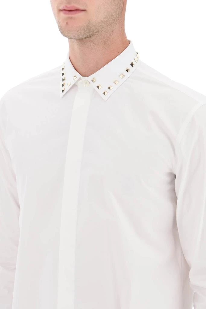商品Valentino|Valentino cotton shirt with studs,价格¥2350,第4张图片详细描述